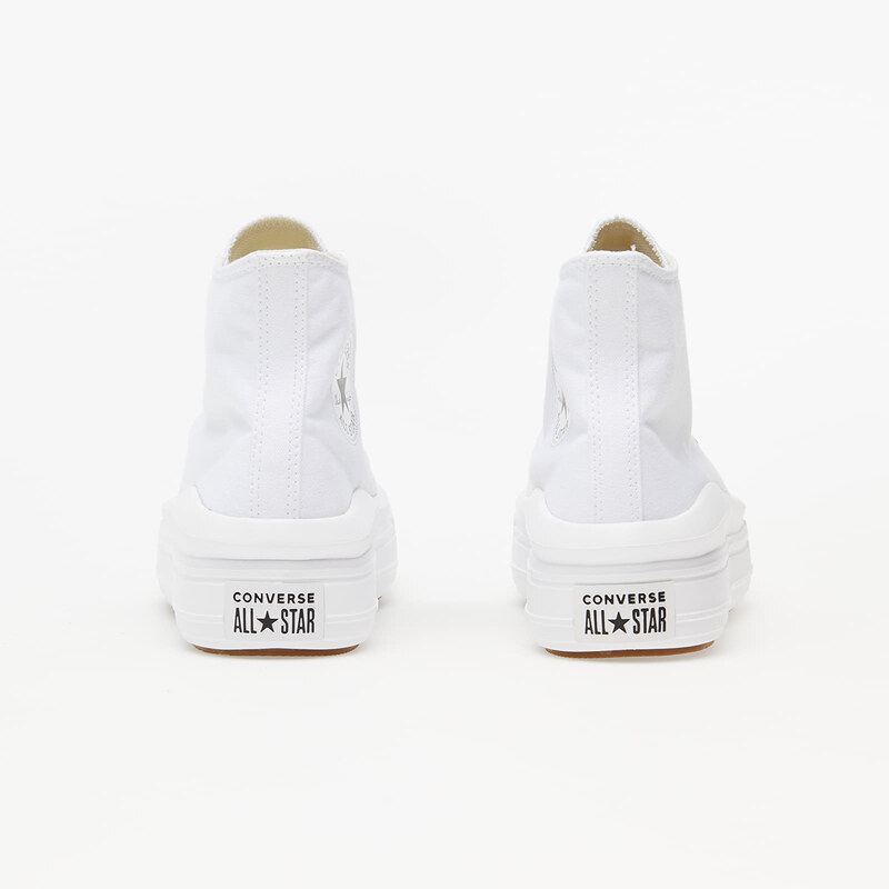 Converse Chuck Taylor All Star Move Hi White/ Natural Ivory/ Black