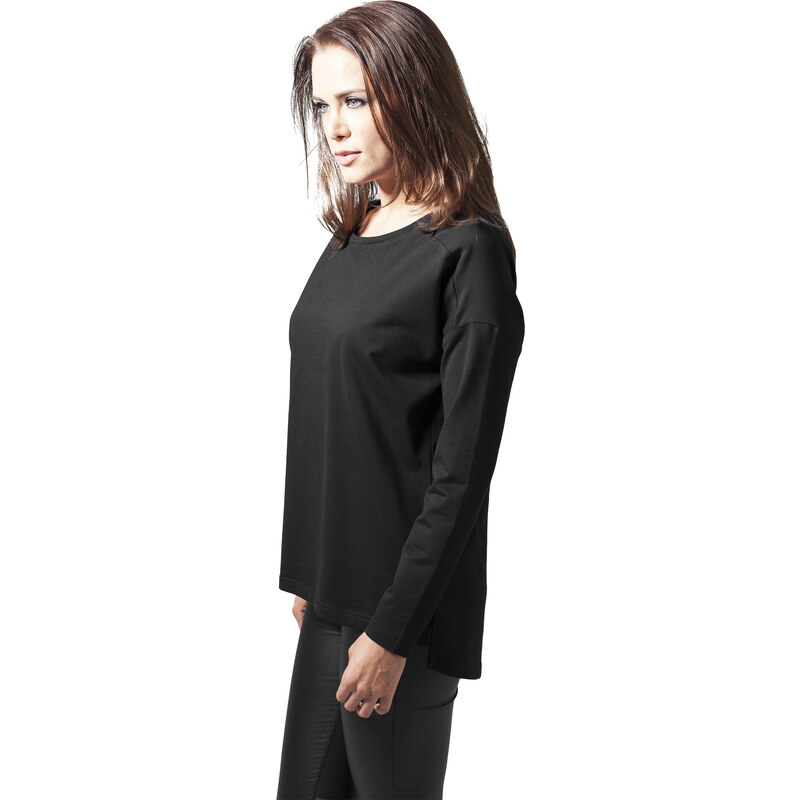 UC Ladies Dámský oversize šifon Crew blk/blk