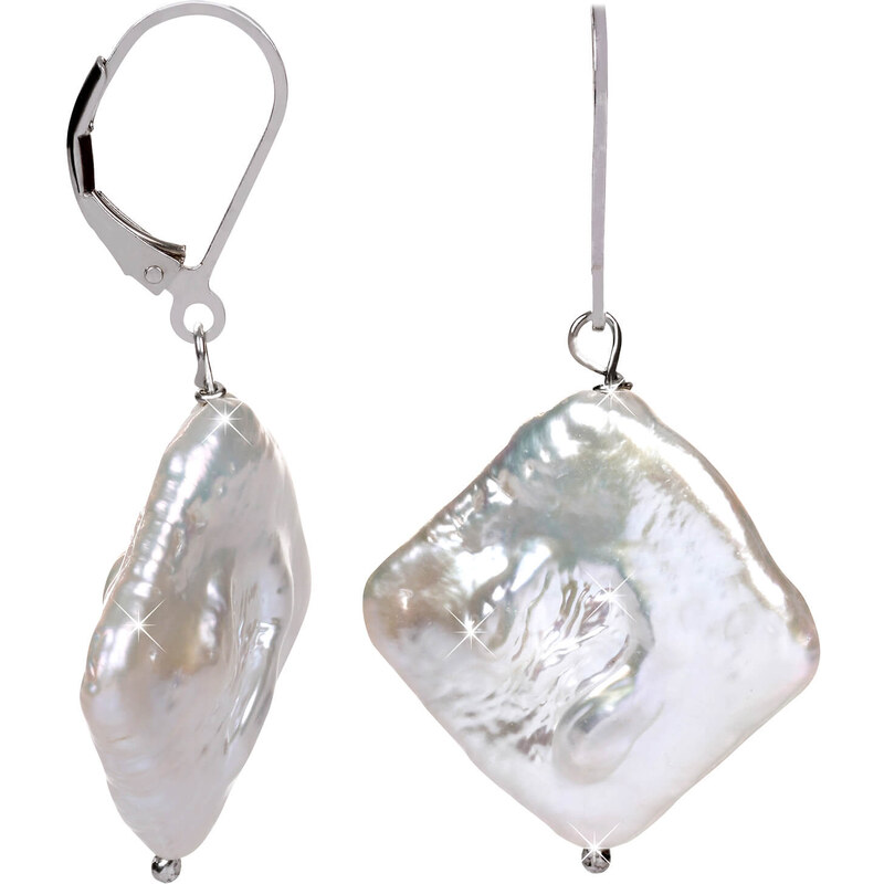 JwL Luxury Pearls Stříbrné náušnice s pravou perlou JL0391