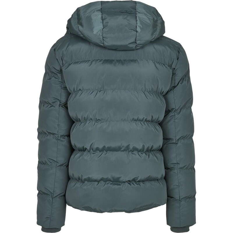 UC Men Bunda s kapucí Puffer Jacket bottlegreen