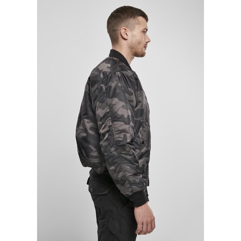 Urban Classics MA1 Camo Bomber Jacket Darkcamo