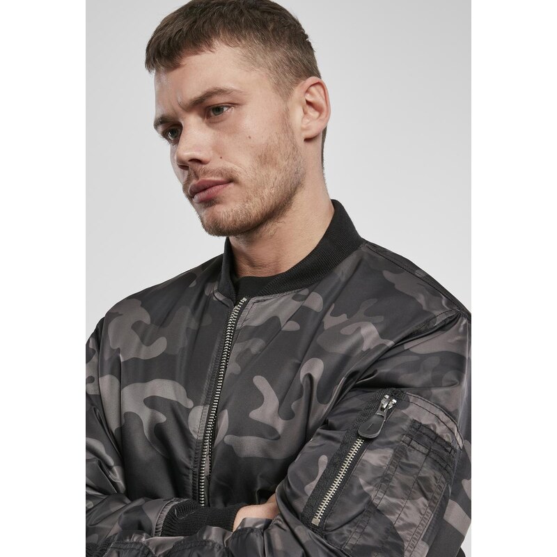 Urban Classics MA1 Camo Bomber Jacket Darkcamo