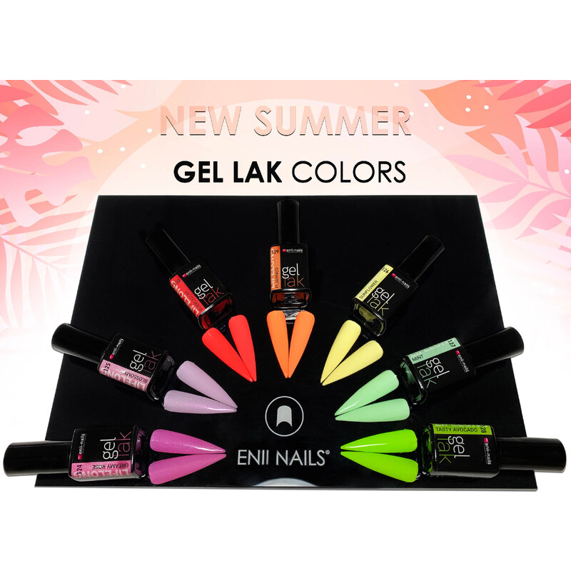 ENII NAILS Gel lak 127 Mint 11 ml