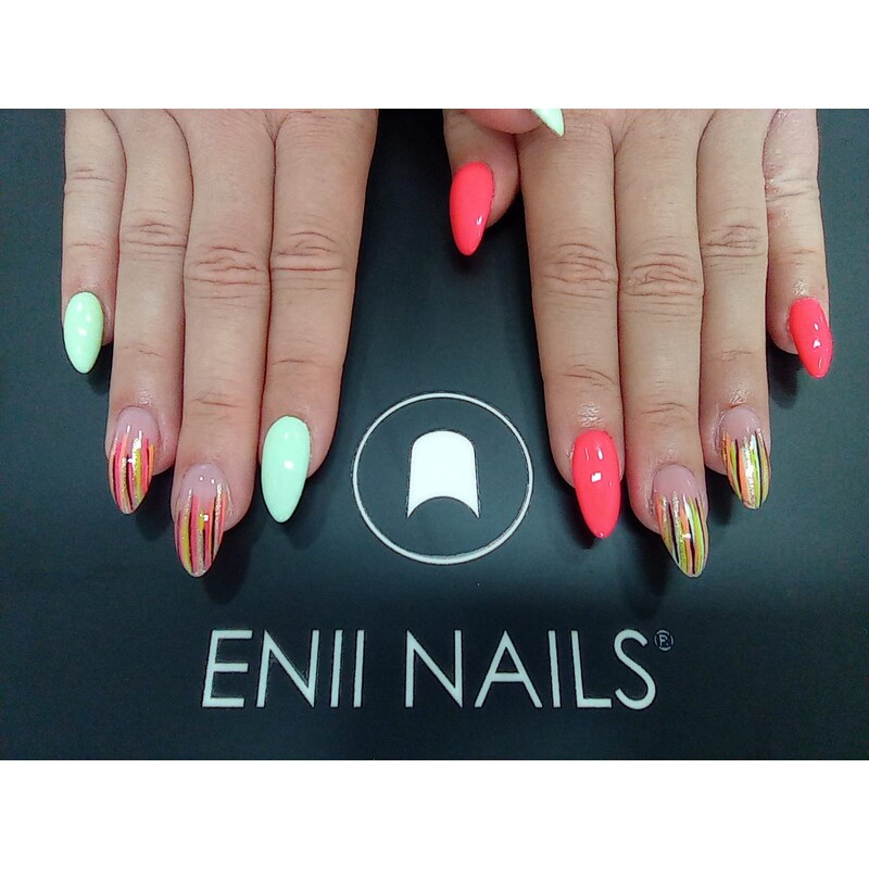 ENII NAILS Gel lak 127 Mint 11 ml