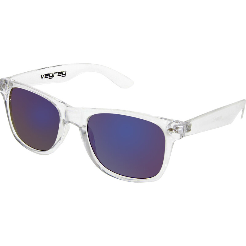 Sluneční brýle VeyRey Nerd Clear modrá skla