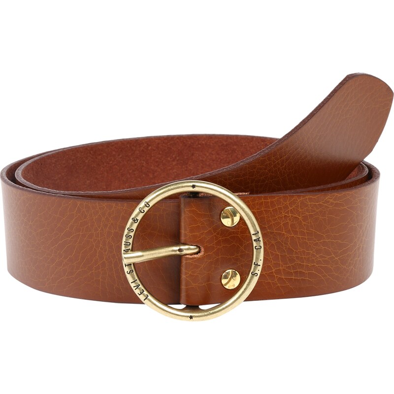 LEVIS Opasek Athena Belt hnědá 57099228