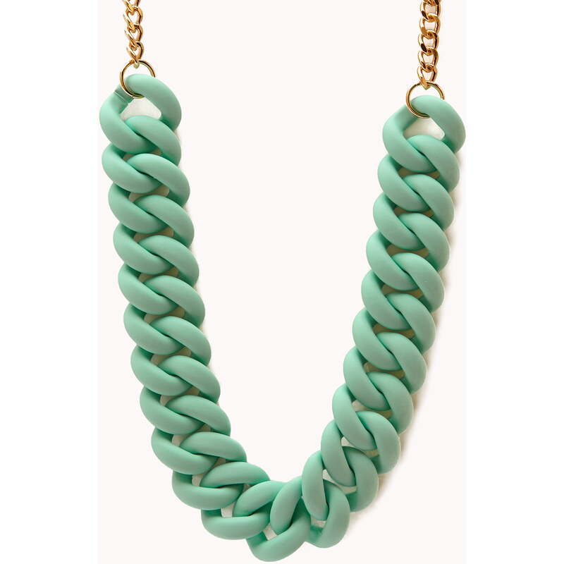 Forever 21 Candy Coated Chain Necklace