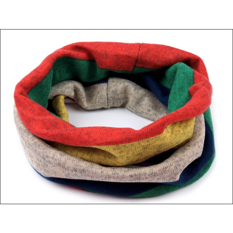Multifunkční barevný šátek