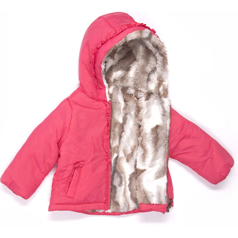 Midimod Oboustranná zimní bunda pro holku