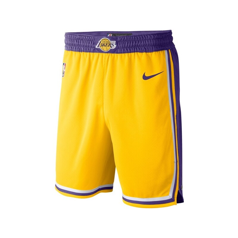 Nike Lakers Icon Swingman Short / Žlutá, Fialová / L