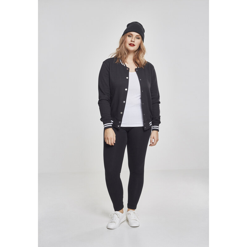 UC Ladies Dámská College Sweat Jacket blk/blk