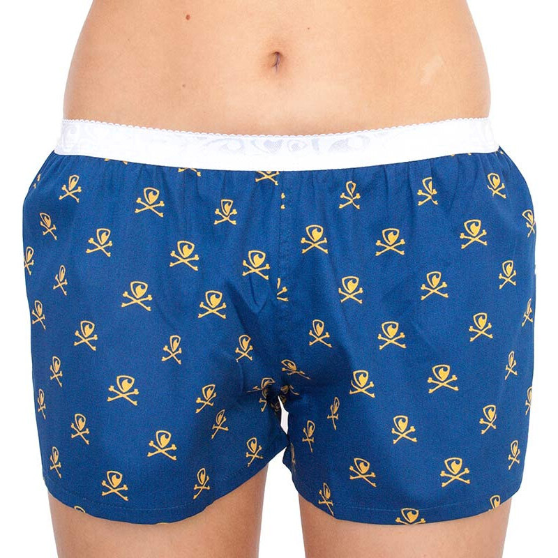Dámské trenky Represent small bones modré (R0W-BOX-0705) 51637833