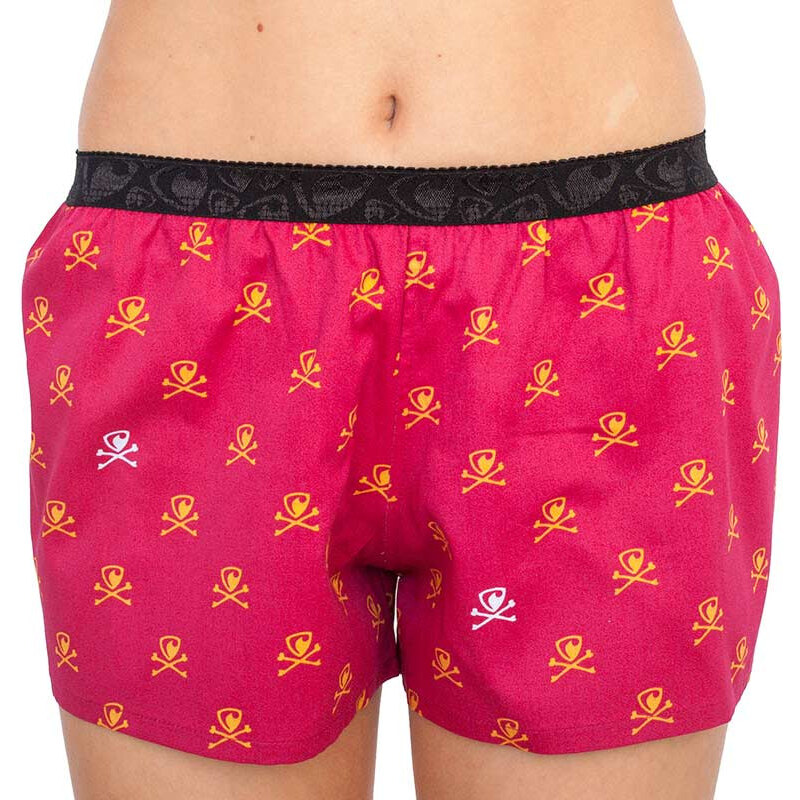 Dámské trenky Represent small bones vínové (R0W-BOX-0704) 51637834