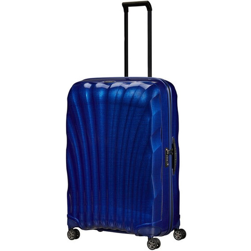 Samsonite Skořepinový cestovní kufr C-lite Spinner 123 l modrá