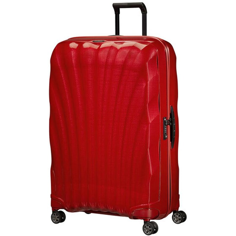 Samsonite Skořepinový cestovní kufr C-lite Spinner 123 l modrá