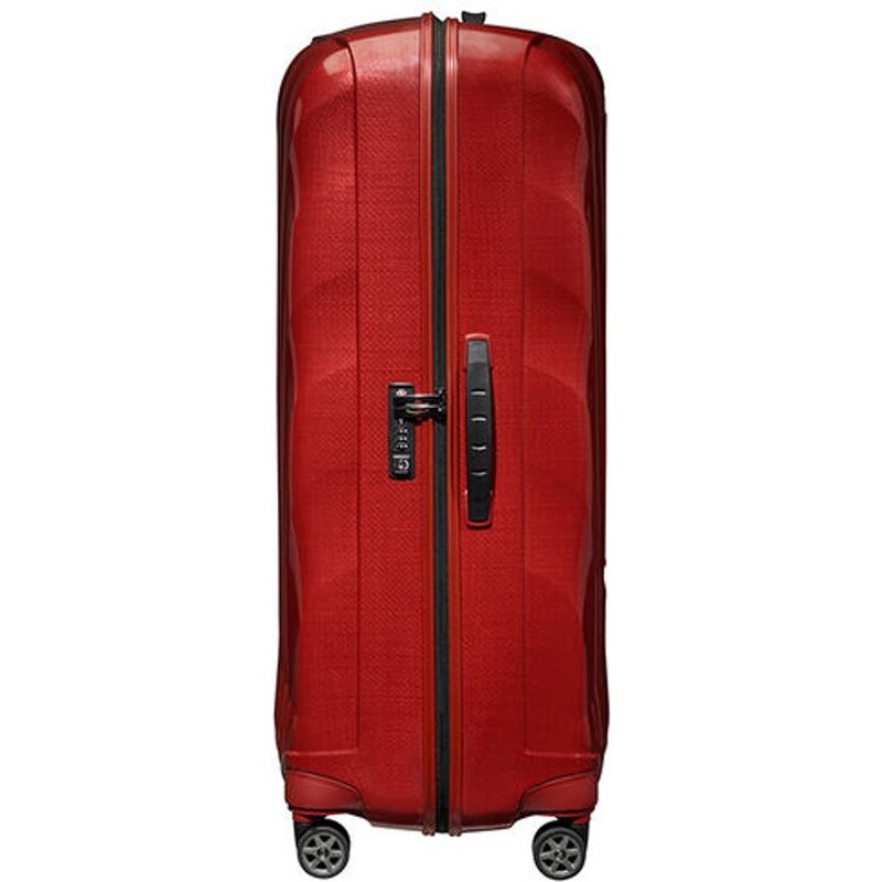 Samsonite Skořepinový cestovní kufr C-lite Spinner 144 l červená