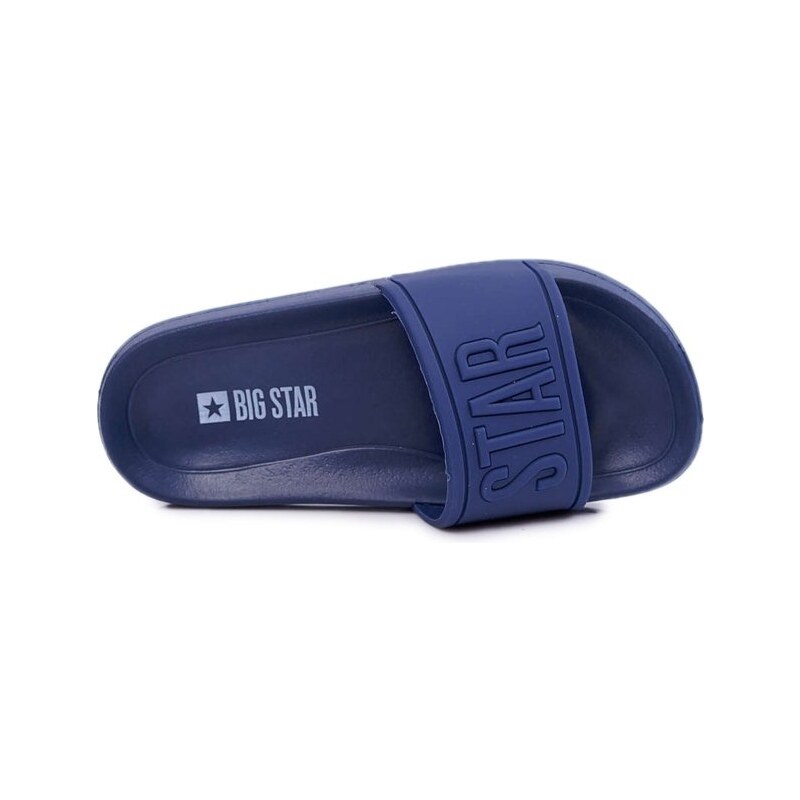 BIG STAR SHOES Children's Sliders Big Star Navy Blue