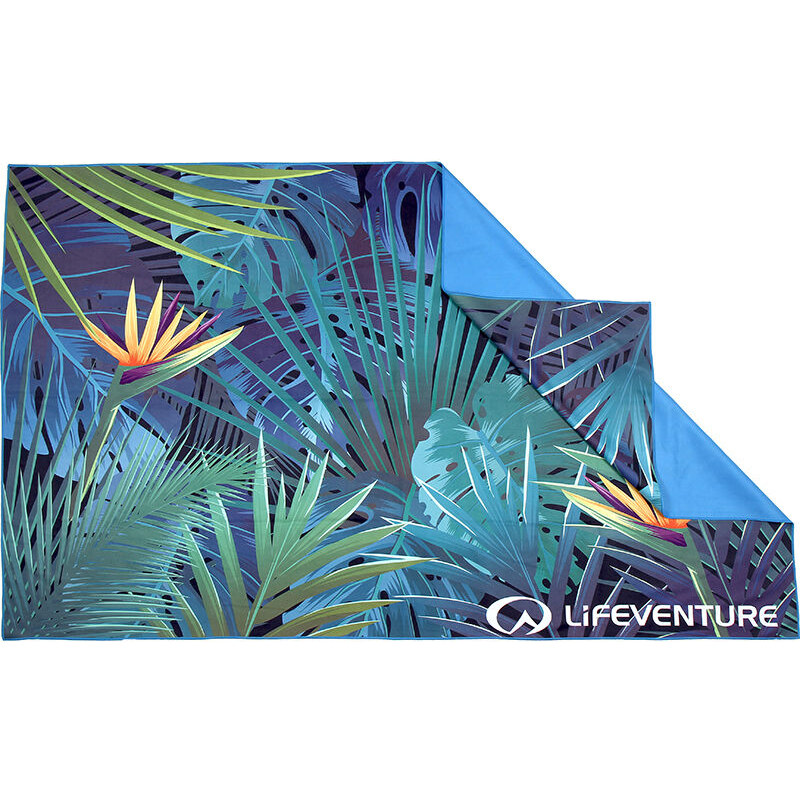 Lifeventure Printed SoftFibre Trek Towel tropical