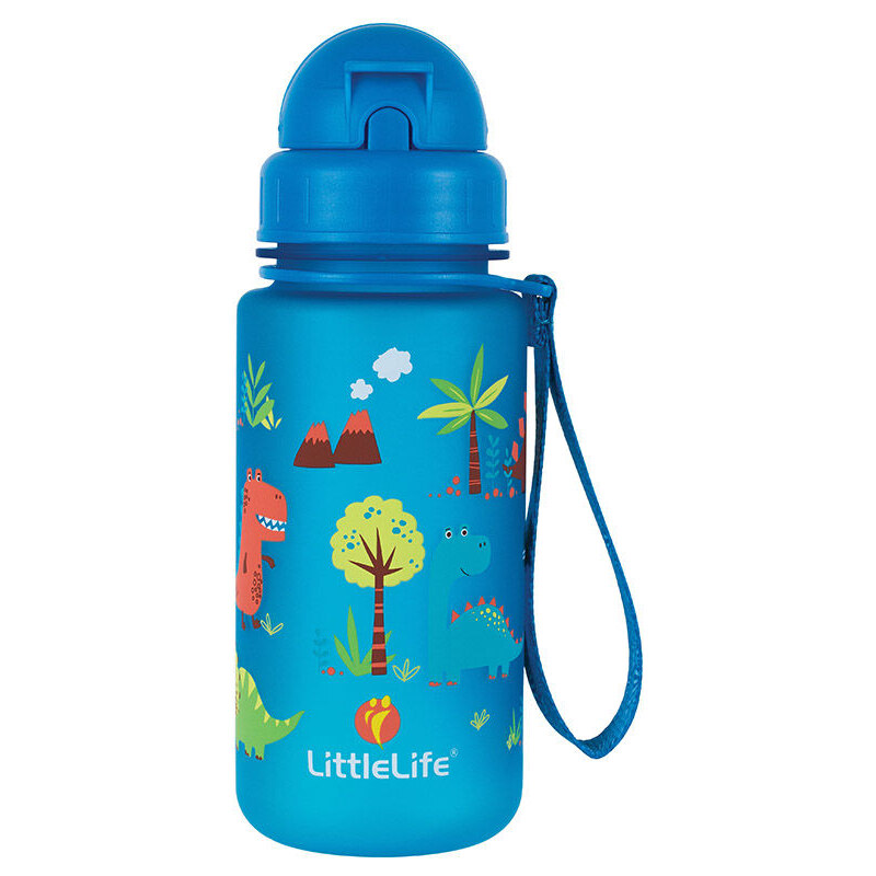LittleLife Water Bottle 400ml dinosaur