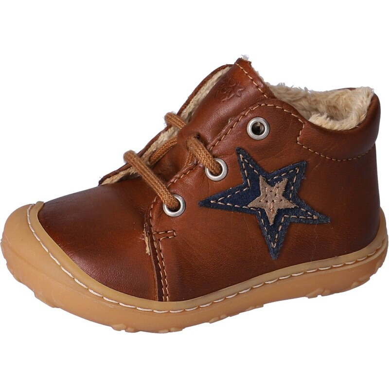 Dětská zateplená obuv RICOSTA 12226-262 Rommi cognac cristallo 52244875