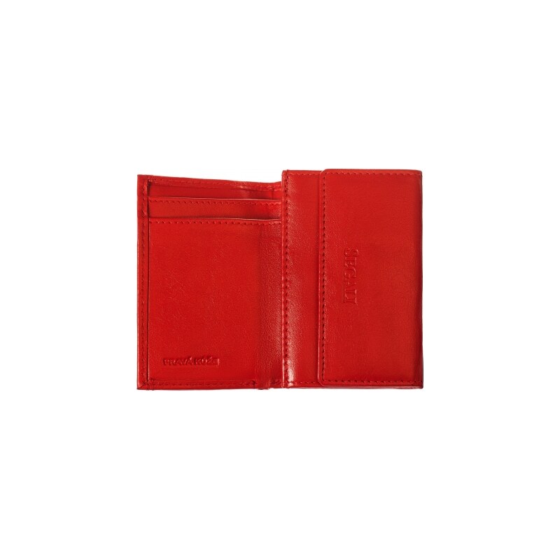 SEGALI Kožená peněženka SG-1756 červená