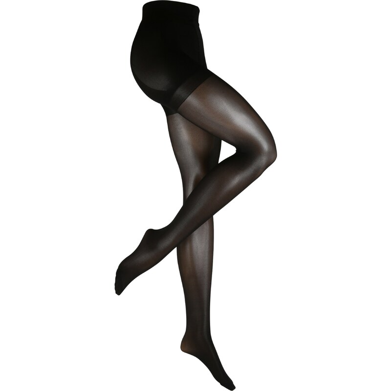 Swedish Stockings Jemné punčocháče Anna Control Top černá