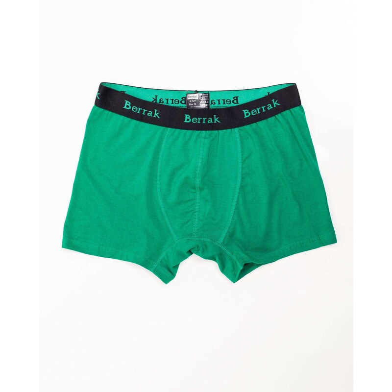 BASIC PÁNSKÉ ZELENÉ BOXERKY -GREEN Zelená