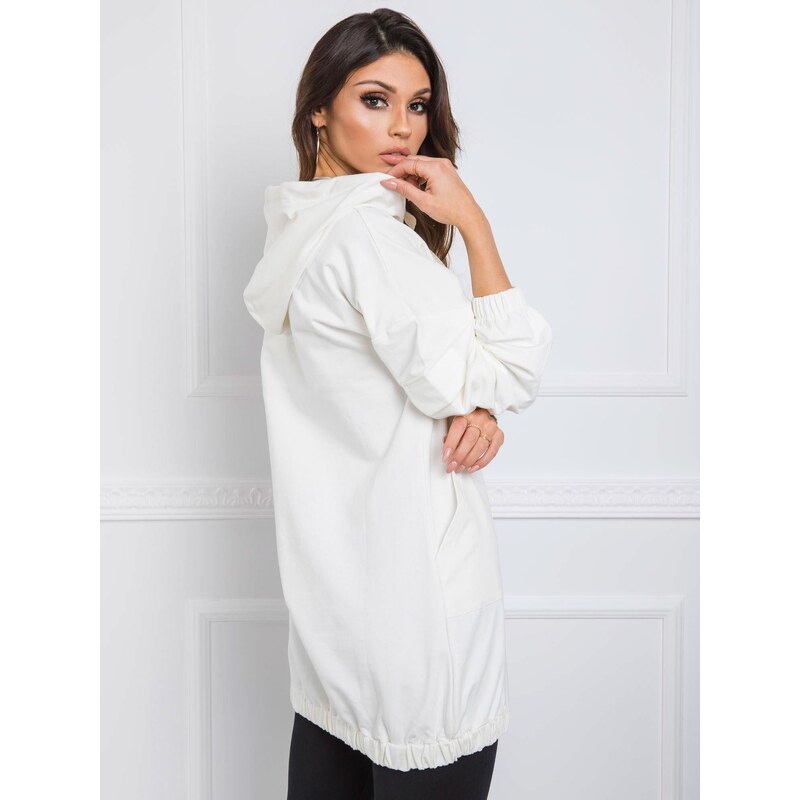 Fashionhunters RUE PARIS Ecu Hooded Sweatshirt