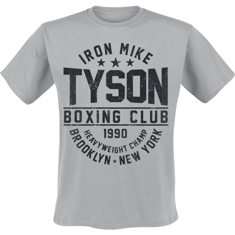 Mike Tyson - Tyson Boxing - Tričko - šedá - GLAMI.cz