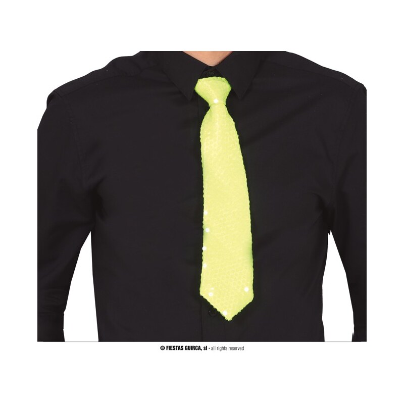 Guirca Flitrová kravata 37 cm