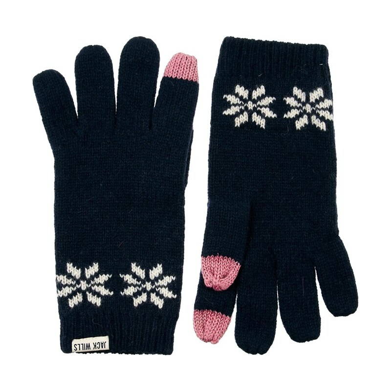 Jack Wills Snowflakes Gloves