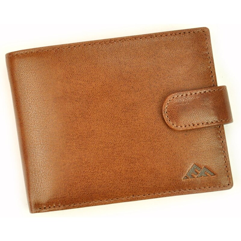 Pánská kožená peněženka EL FORREST 545-26 RFID hnědá