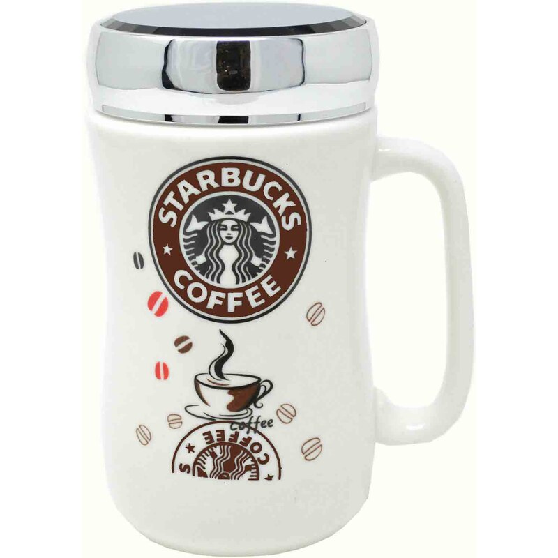 Fine Porcelain Hrnek Starbucks Coffee 500 ml hnědý - GLAMI.cz