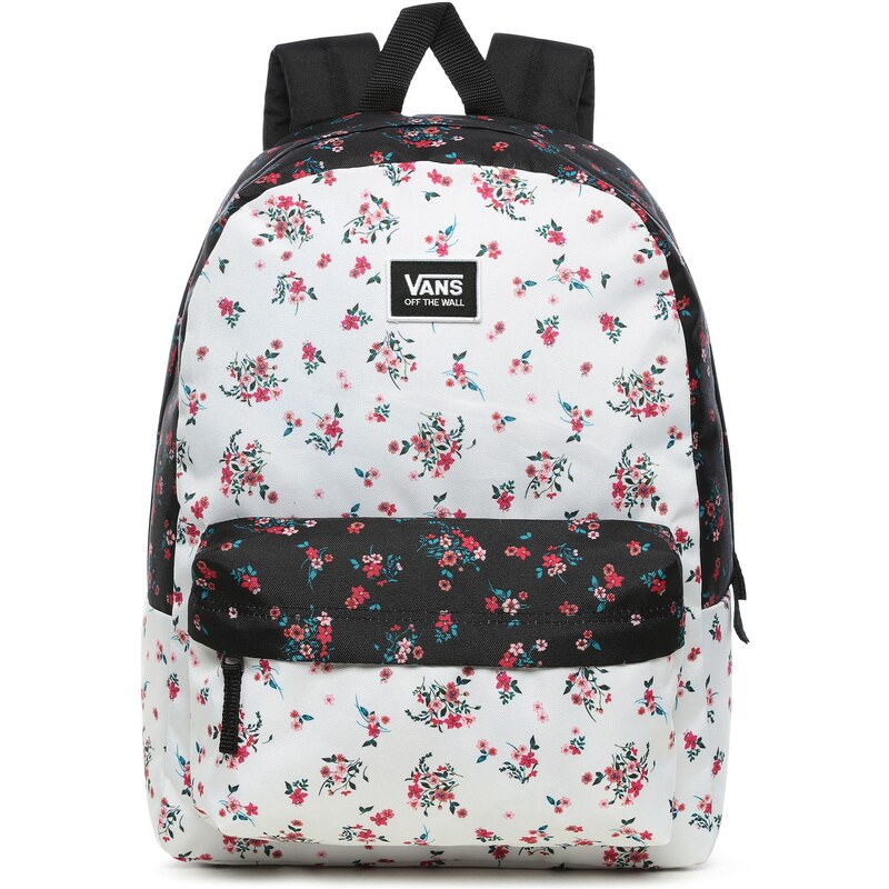 vans Batoh realm classic backpack beauty floral patchwork - GLAMI.cz