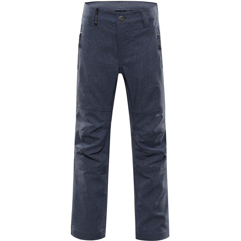 Dětské softshellové kalhoty Alpine Pro PLATAN 4 - modro-šedá