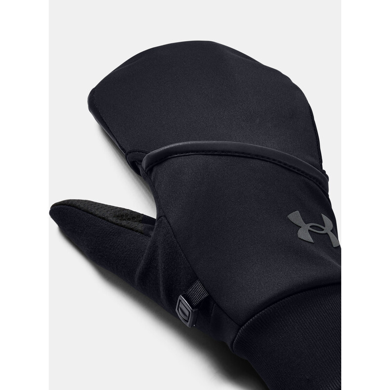 Rukavice Under Armour UA M Convertible Run Gloves-BLK