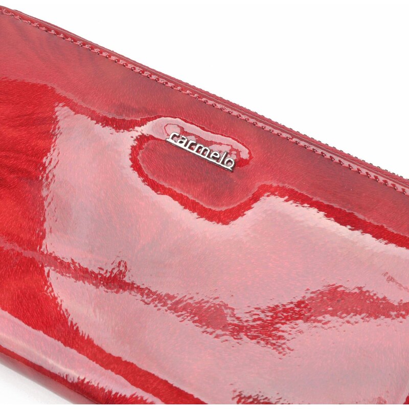 Dámská kožená peněženka Carmelo červená 2102 P CV
