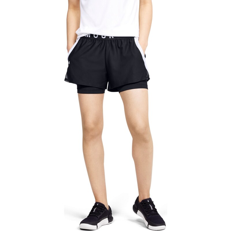 Under Armour Play Up 2-in-1 Shorts Black
