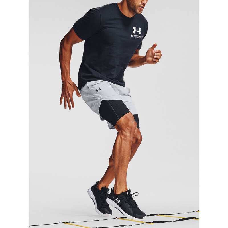 Under Armour Kraťasy UA Stretch-Woven Shorts-GRY - Pánské