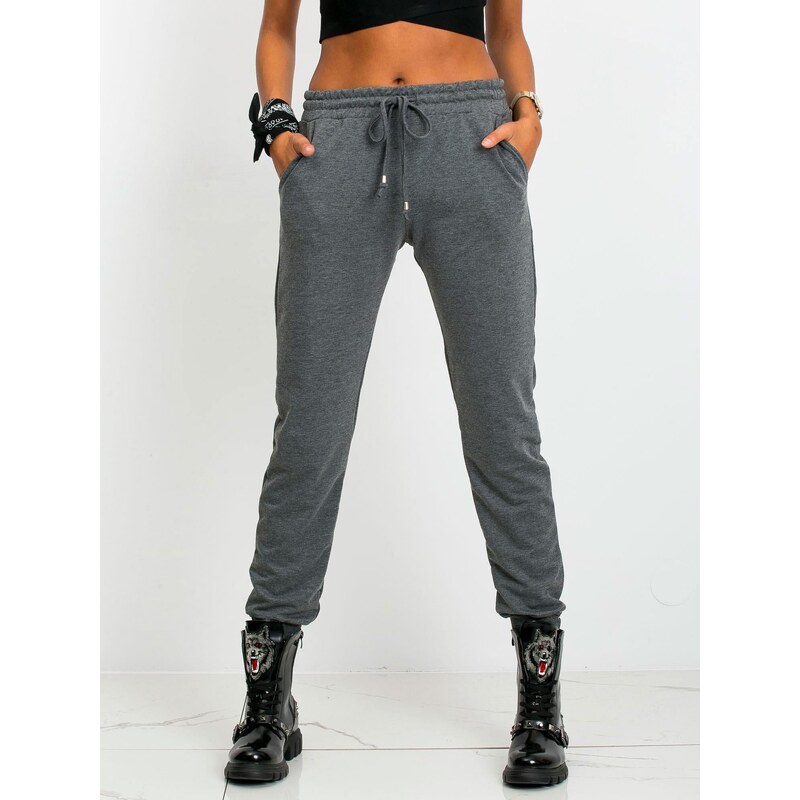 BASIC Feel Good Sweatpants-RV-DR-5040.09X-dark gray