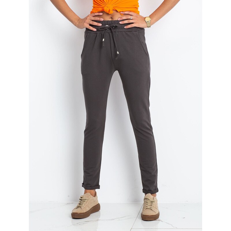 BASIC Feel Good Sweatpants-RV-DR-3698.08X-dark khaki 107001377