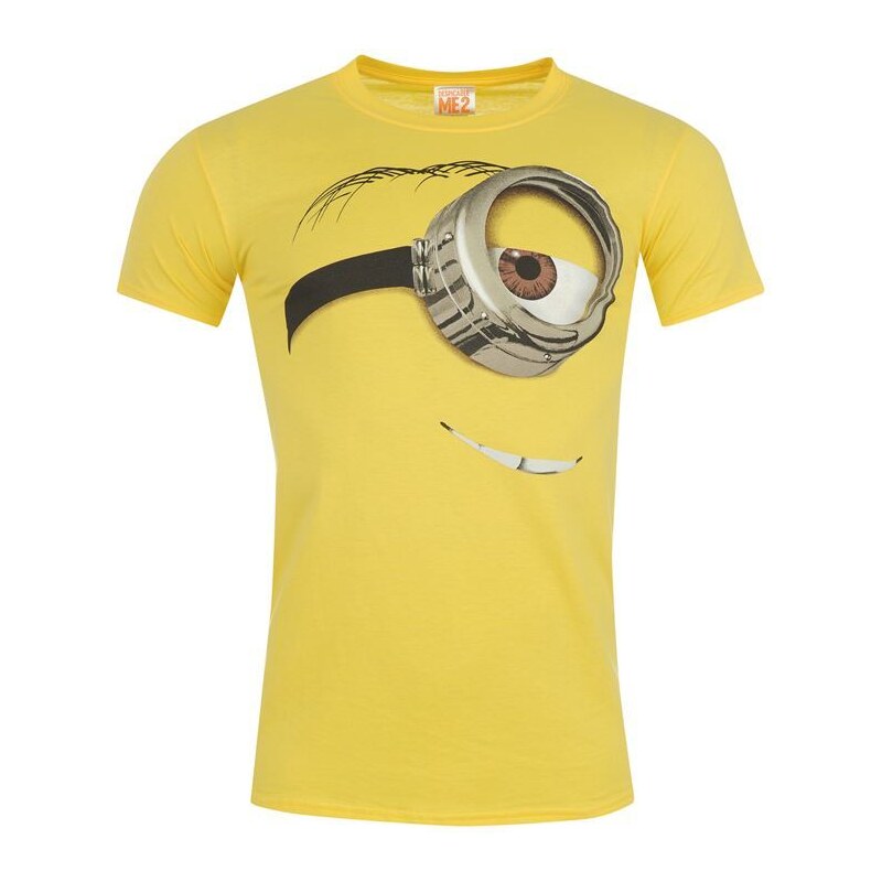 Triko Triko Character Me T Shirt pánské Yellow S