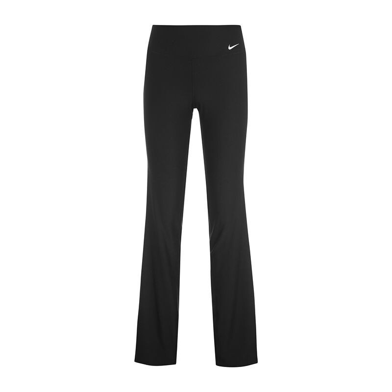 Nike Slim Polyester Gym Pants dámské Black