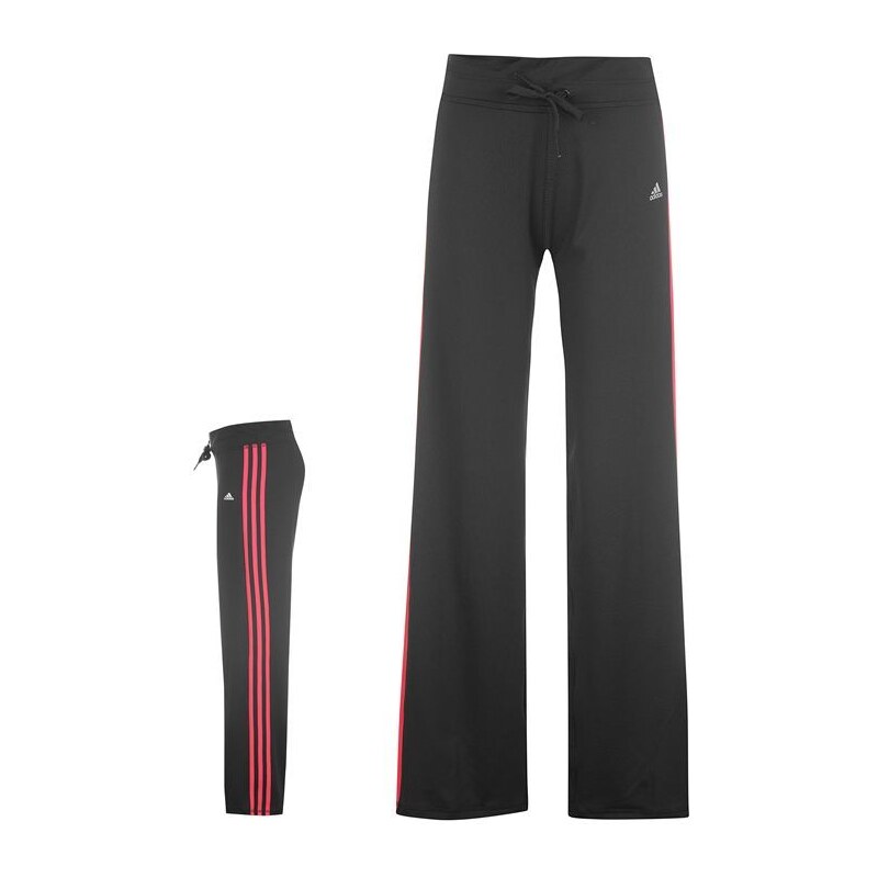 adidas ClimaLite Essentials Workout Pants dámské Black/VivBerry 8-10 S
