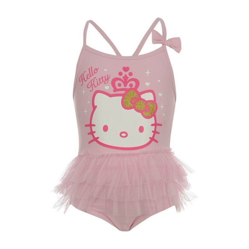 Hello Kitty Kitty Swimsuit Infant Girl Pink 3-4 Roků