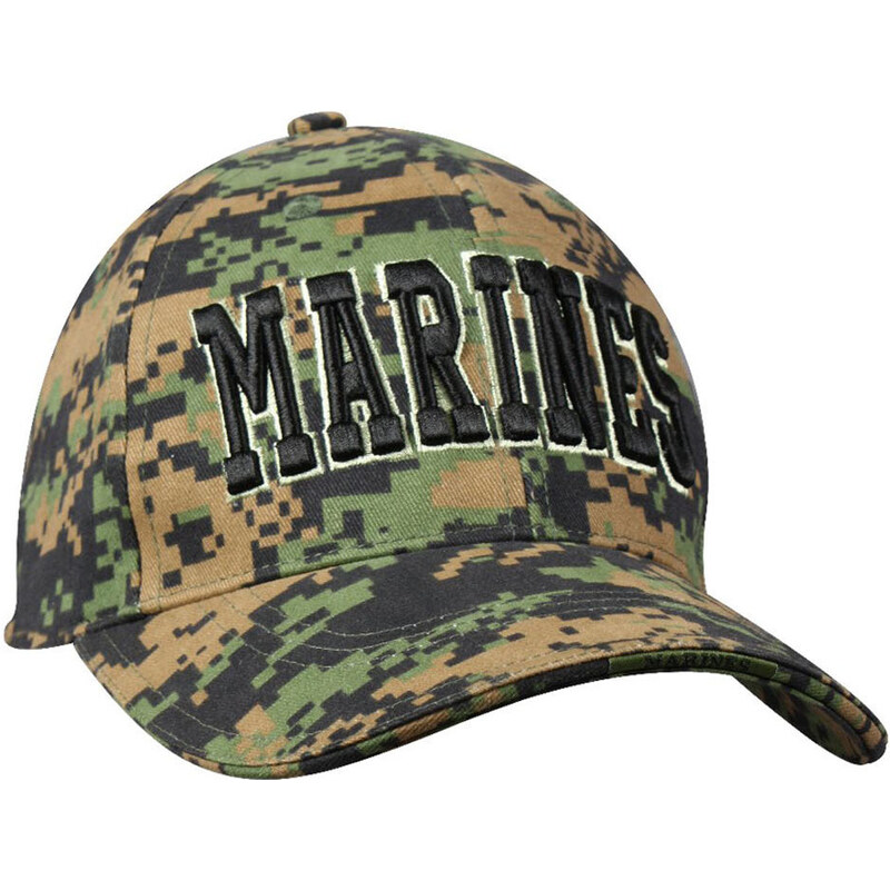 ROTHCO Kšiltovka Deluxe MARINES digital woodland