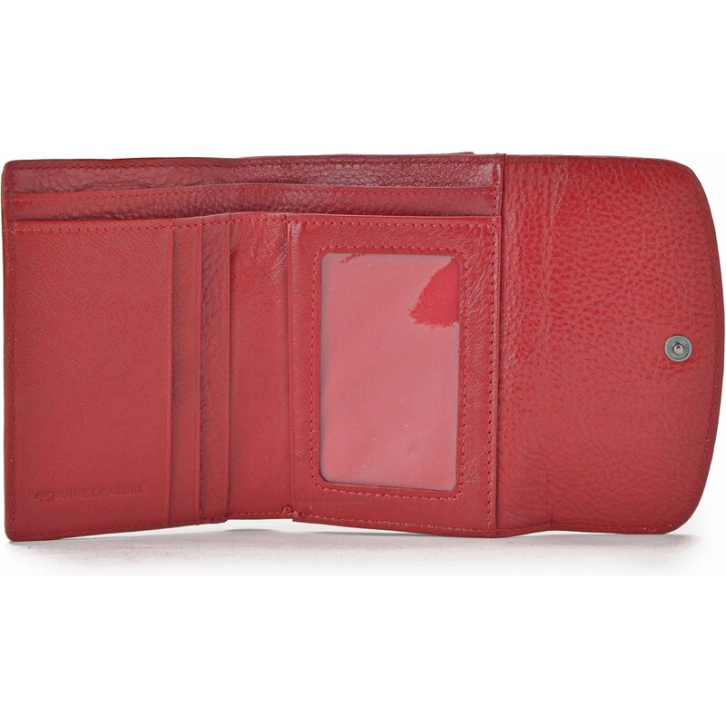 Dámská kožená peněženka Carmelo červená 2117 P CV