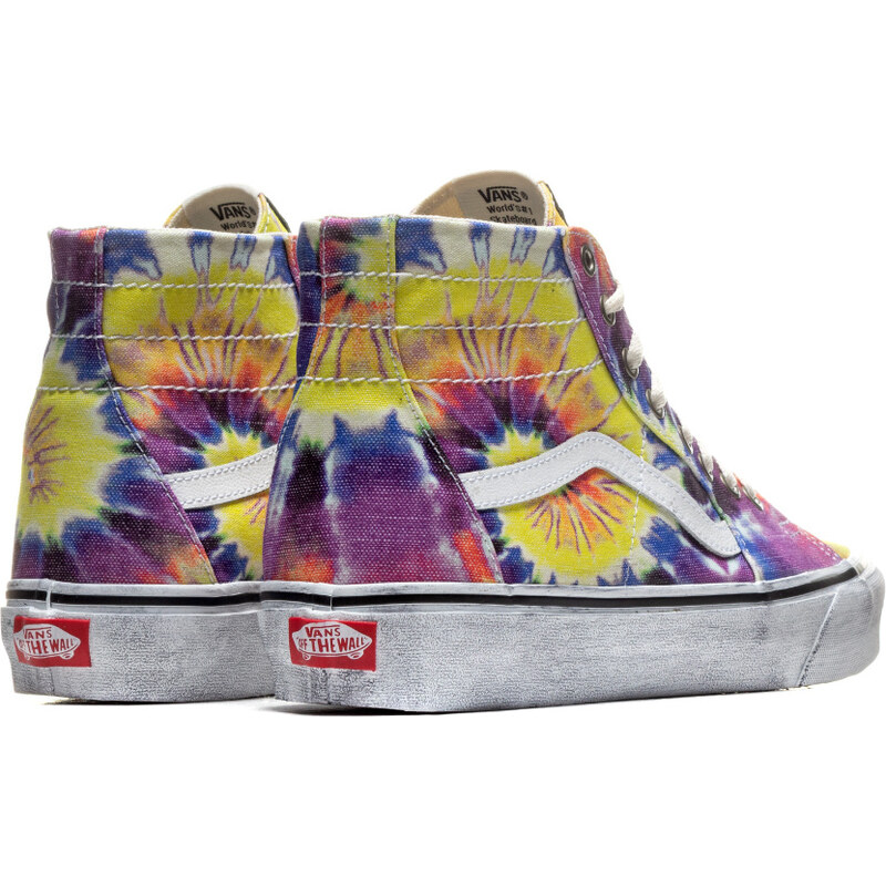 Boty Vans SK8-Hi Tapered washed tie dye/true white