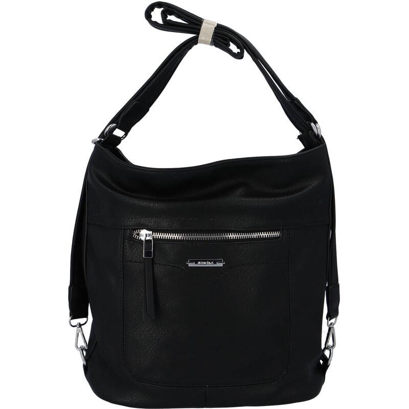 ROMINA & CO. BAGS Dámská kabelka batoh černá - Romina Wamma