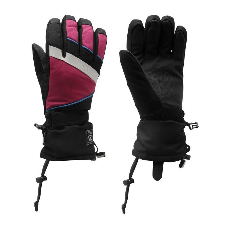 No Fear Ski Gloves dámské Black S